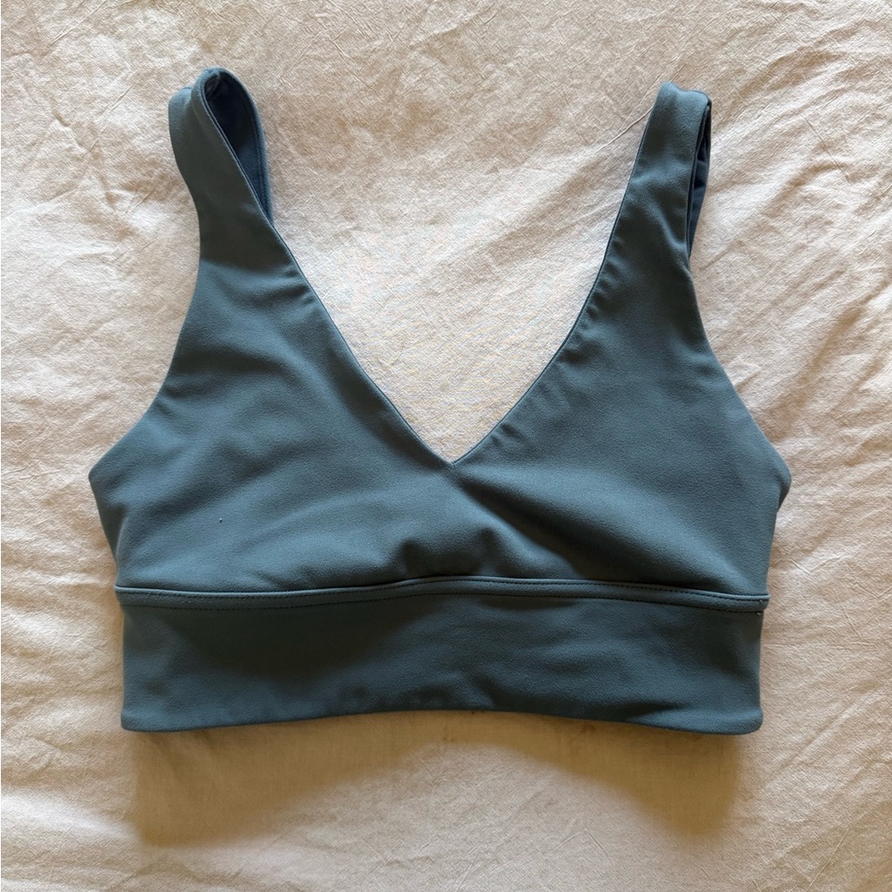 P'tula Deep Teal V-Neck Sports Bralette